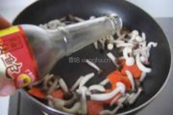 鲍汁烩双菇的做法图解6