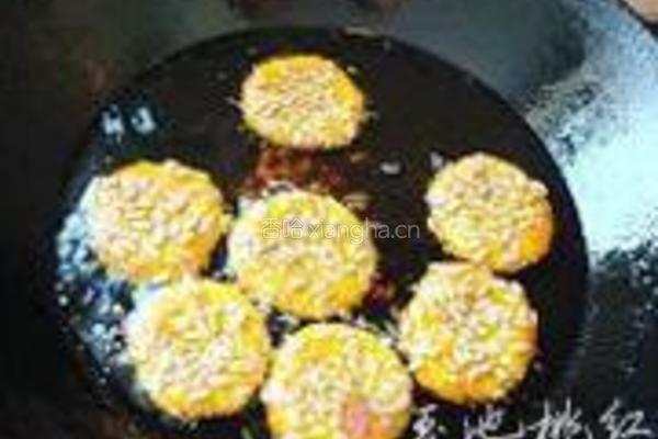葵籽南瓜饼的做法图解6
