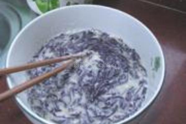 紫菜蛋饼的做法图解6