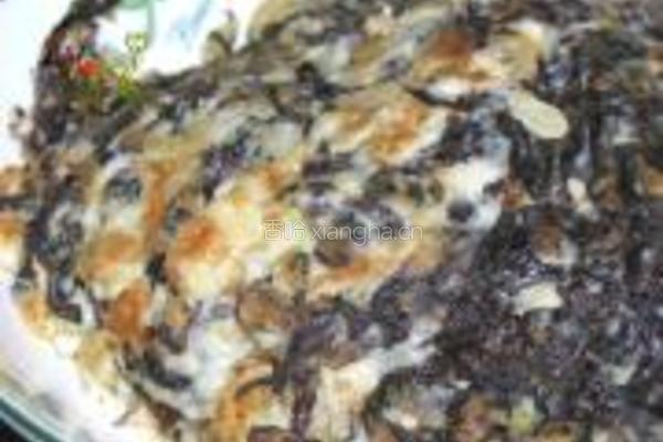 紫菜蛋饼的做法图解8