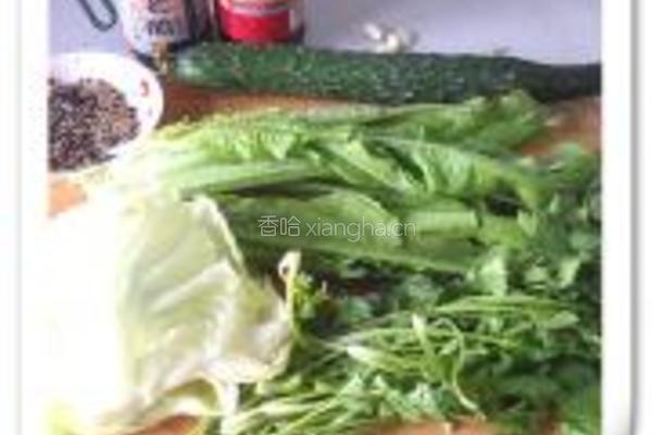 大拌手撕菜的做法图解1