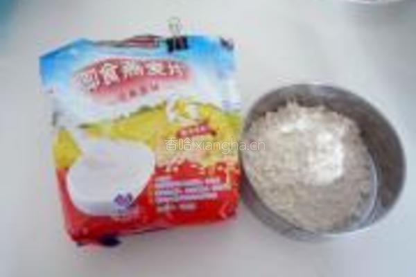 花生燕麦小饼干的做法图解2