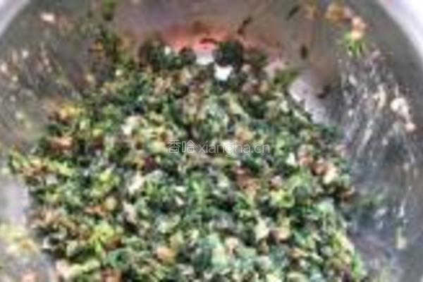 小白菜猪肉水饺的做法图解4