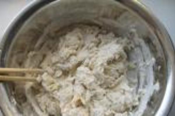 小白菜猪肉水饺的做法图解6