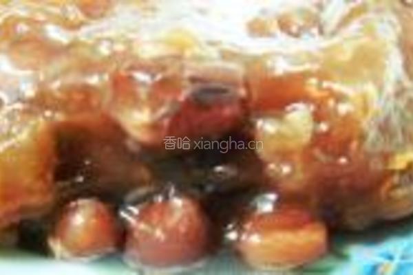 玫瑰红豆糕的做法图解10