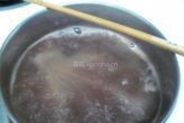 玫瑰红豆糕的做法图解6