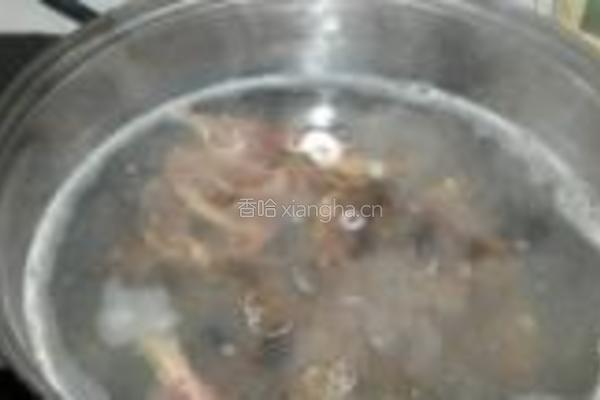 青菜牛肉面的做法图解6