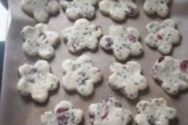 蔓越莓芝麻松饼的做法图解12