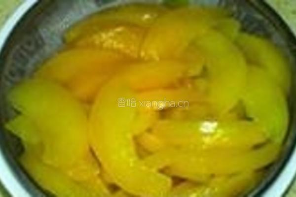 黄桃翻转蛋糕的做法图解3
