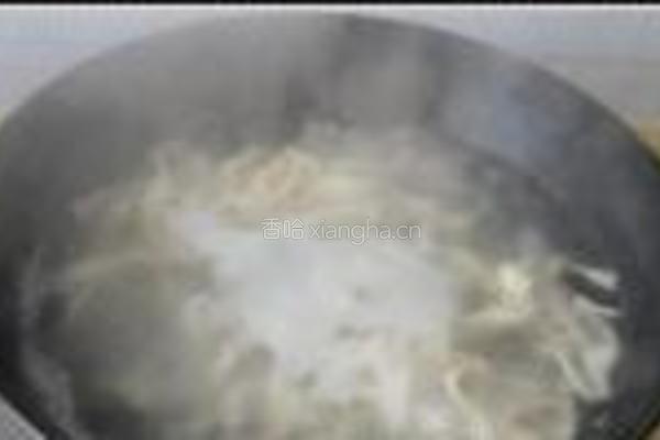 东北肉丝炒面的做法图解4