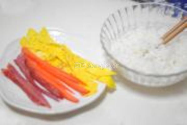 爽食寿司卷的做法图解4