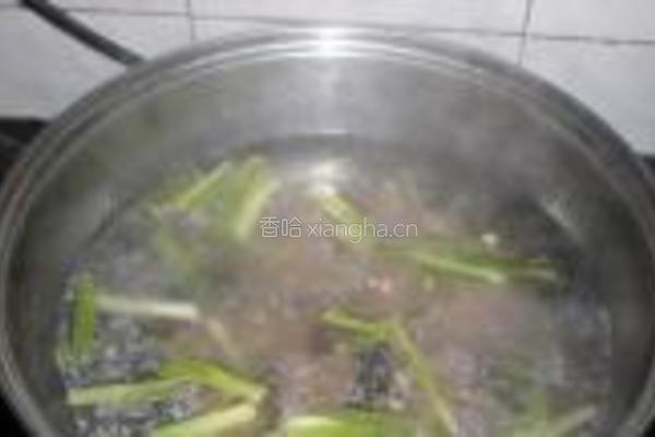 葱香鸡血面的做法图解9