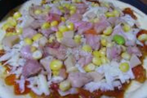 鸡肉披萨的做法图解11