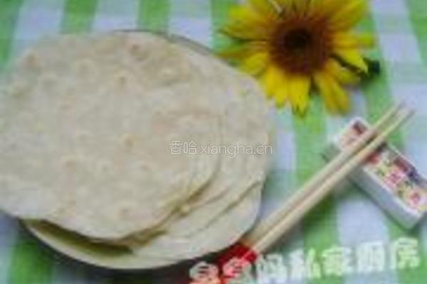 荷叶饼的做法图解8