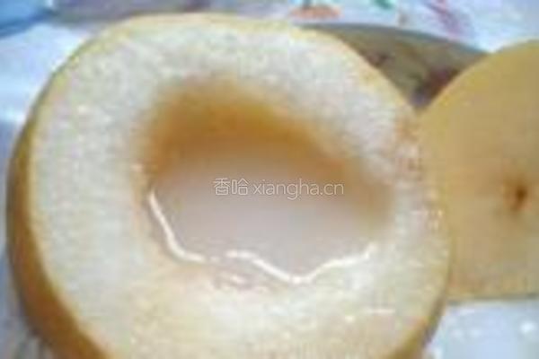 川贝冰糖炖雪梨的做法图解5