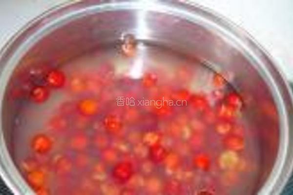 糖水樱桃的做法图解3