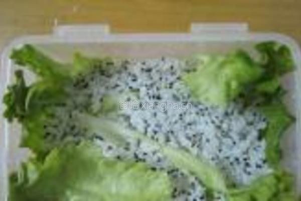 爱心小熊便当的做法图解5