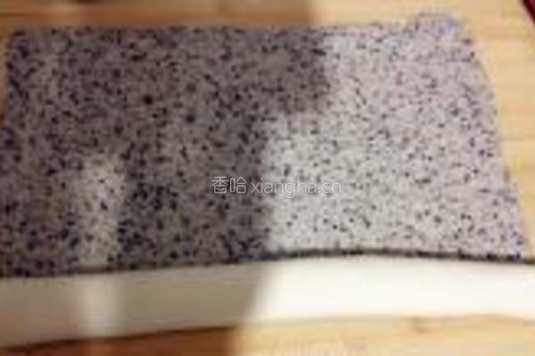 黑芝麻双色馒头的做法图解19