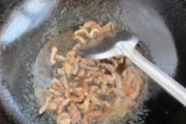 小白菜肉丝面的做法图解6