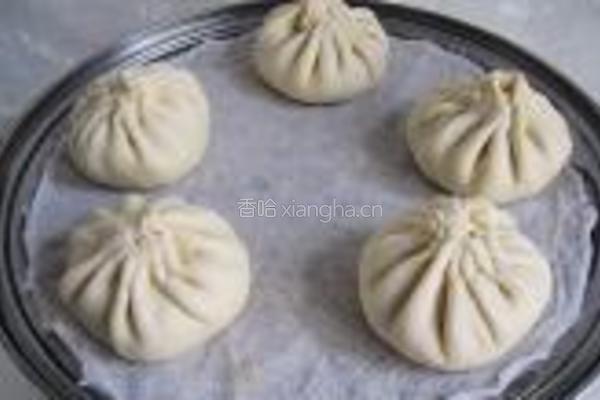 小白菜香菇素包的做法图解11