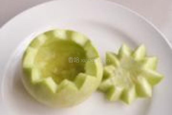 椰汁酸奶小香瓜的做法图解4