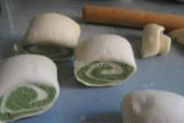 艾香花卷的做法图解11