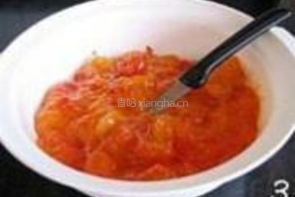 柿子果酱的做法图解3