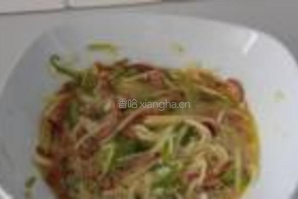 土豆青椒火腿饼的做法图解3