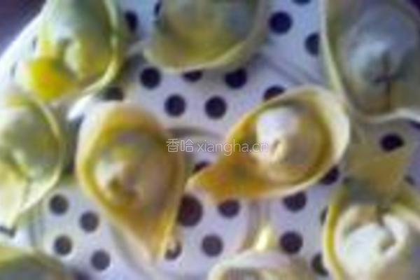 韭菜鸡蛋抄手的做法图解12
