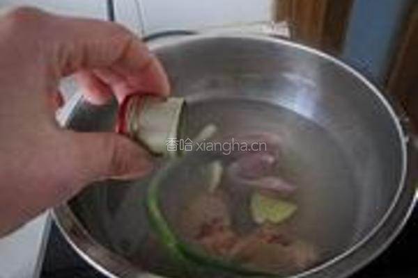 鸡肝木耳燕麦粥的做法图解6