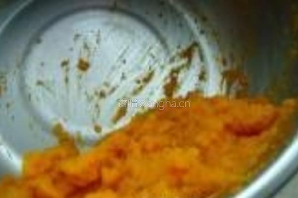 芝麻香南瓜饼的做法图解4