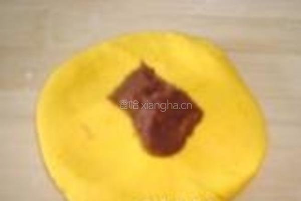 芝麻香南瓜饼的做法图解6