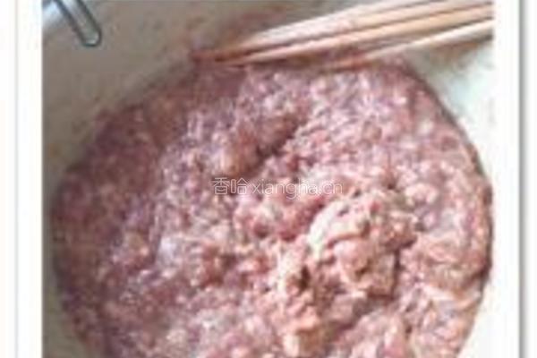 豆腐玉米面肉包子的做法图解6
