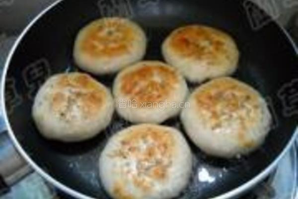 牛肉糯米粉丝馅饼的做法图解11