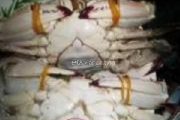 蟹粥的做法图解1