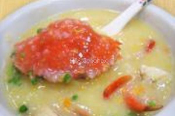 蟹粥的做法图解8