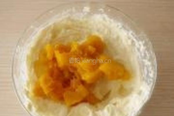 南瓜奶酪蛋糕的做法图解4