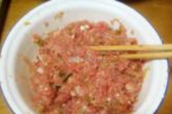 青菜绿茶馄饨的做法图解6