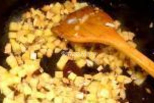 泡菜土豆什锦炒饭的做法图解7