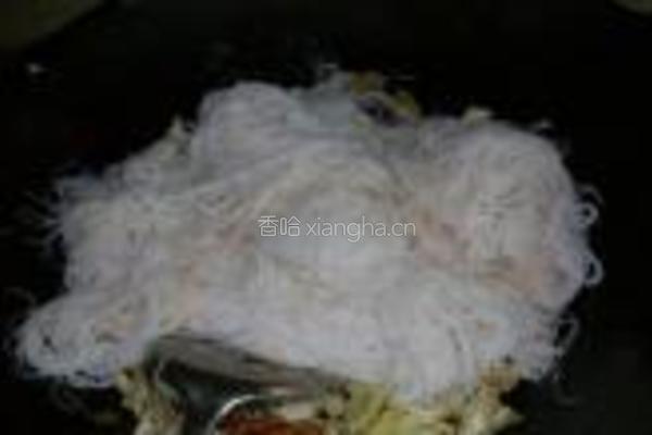 蛋丝炒米粉的做法图解11