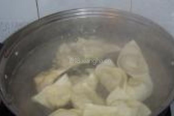香菜肉馅大馄饨的做法图解11