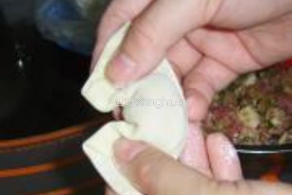 香菜肉馅大馄饨的做法图解7