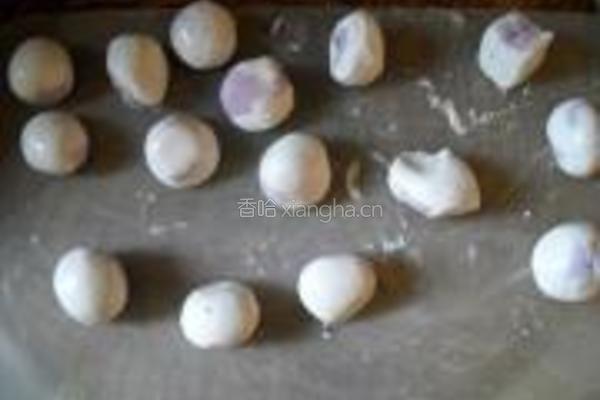 酒酿紫薯汤圆的做法图解8