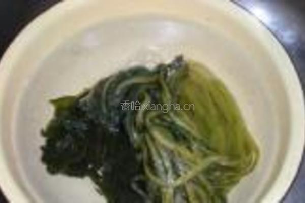 雪菜牛肚面的做法图解1