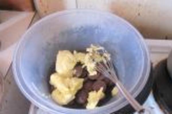 腰果布朗尼的做法图解2