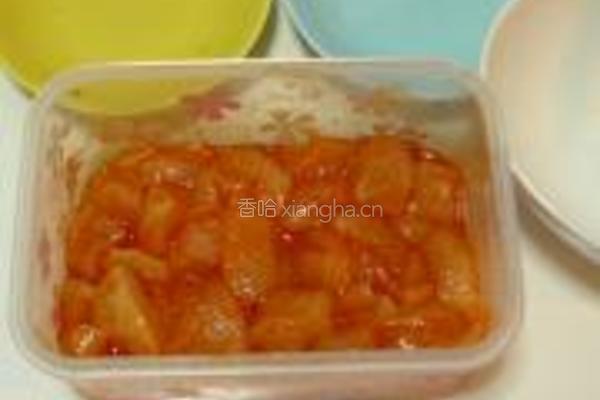 烤鸡肉披萨的做法图解4