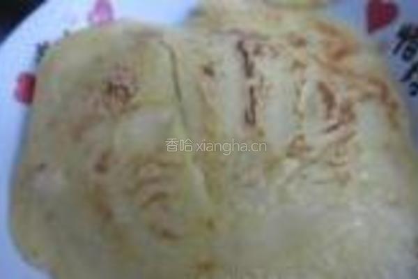 玉米面鸡蛋饼的做法图解6