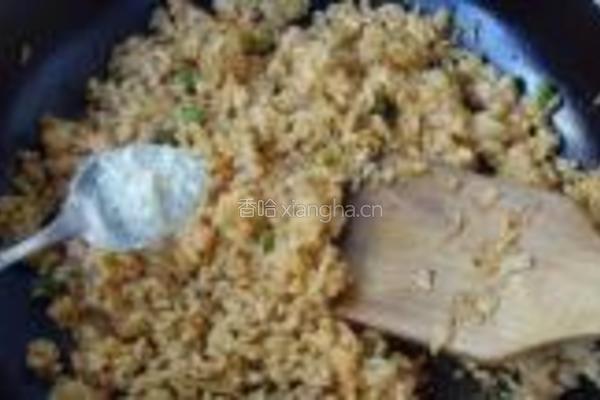 泡菜炒饭的做法图解6
