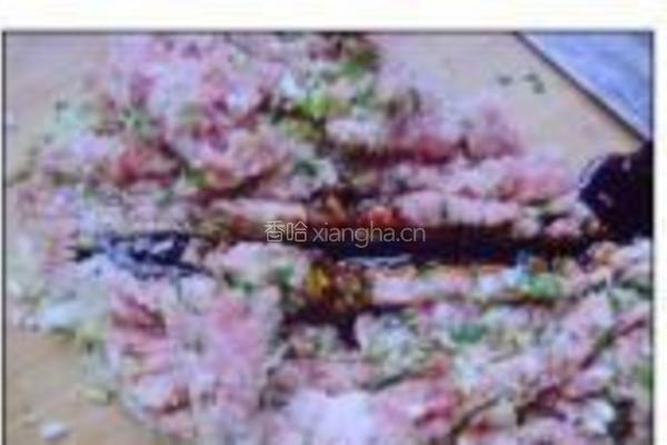 小白菜猪肉包的做法图解7