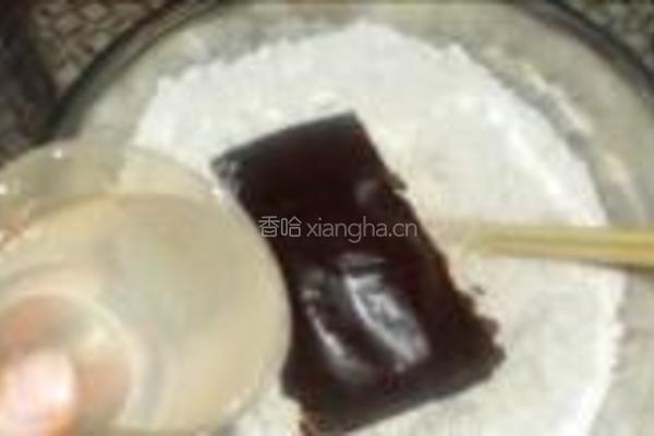 红豆拉糕的做法图解8